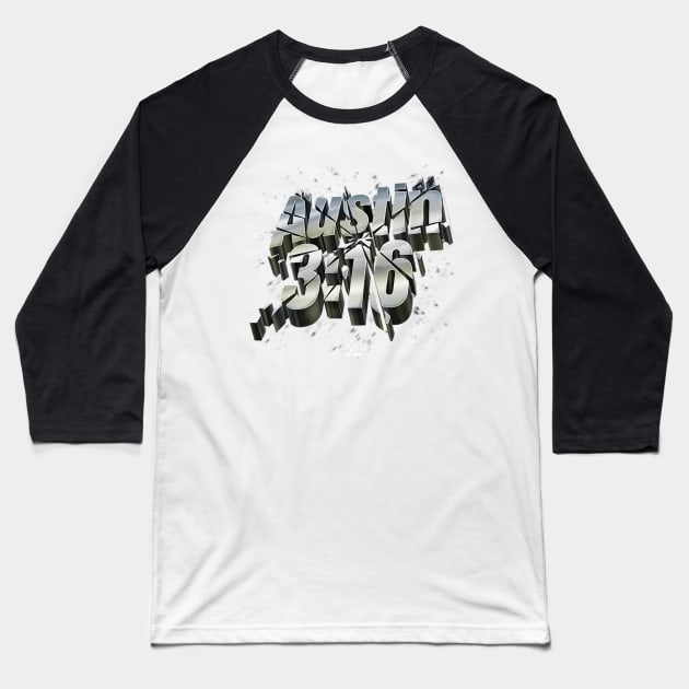 Stone Cold Steve Austin 316 3D Baseball T-Shirt by Holman